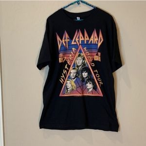 Retro Def Leppard Band Tee